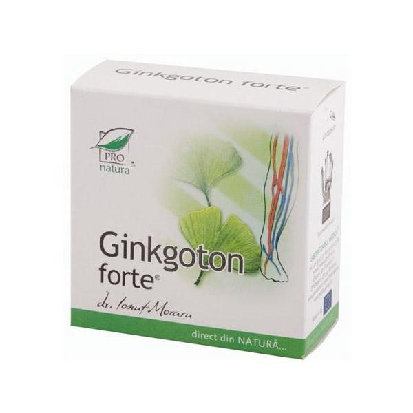 Ginkgoton Forte Pro Natura Medica, 30 capsule