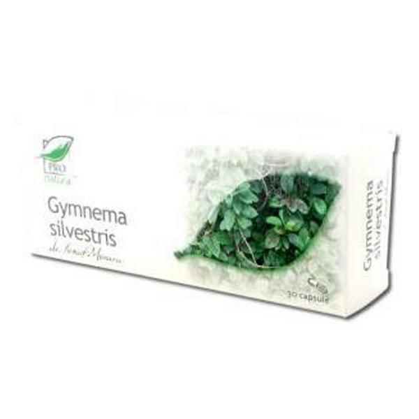 Gymnema Silvestris Pro Natura Medica, 30 capsule
