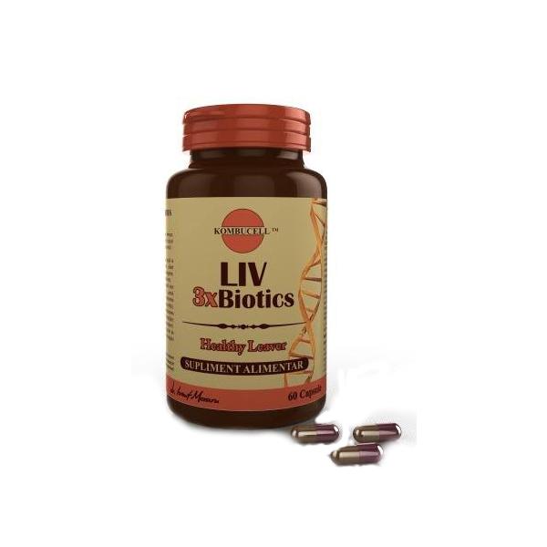 LIV 3xBiotics Medica, 60 capsule