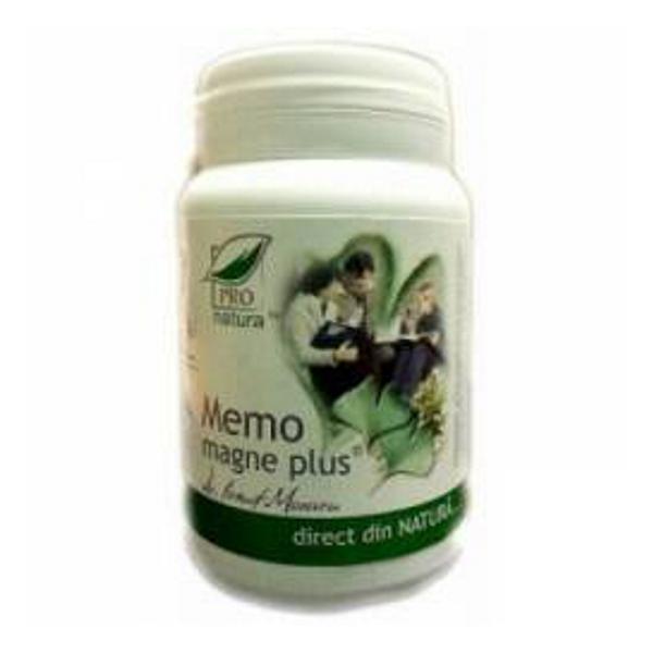 Memo Magne Plus Pro Natura Medica, 60 comprimate