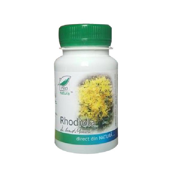 Rhodiola Pro Natura Medica, 60 capsule
