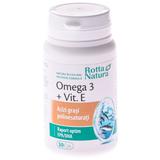 Omega 3 + Vitamina E Rotta Natura, 30 capsule