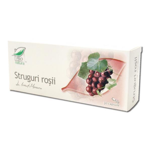 Struguri Rosii Pro Natura Medica, 30 capsule