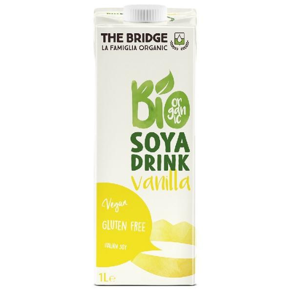 Lapte din Soia cu Vanilie Bio The Bridge, 1000 ml