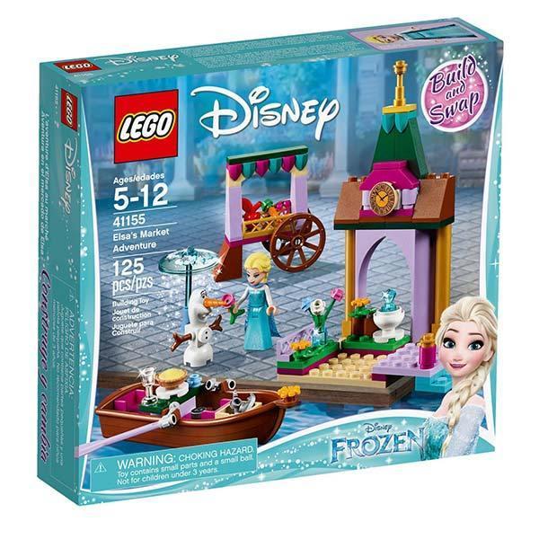 LEGO Disney Princess - Aventura Elsei la piata 41155 pentru 5-12 ani