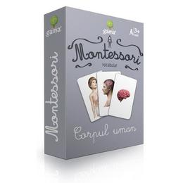 Carti de joc Montessori-Corpul uman Gama