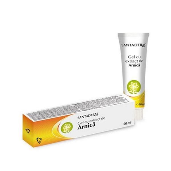 Gel cu Extract de Arnica Santaderm Vitalia Pharma, 50 ml