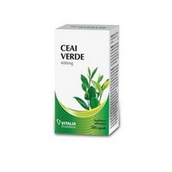 Ceai Verde Vitalia Pharma, 50 capsule