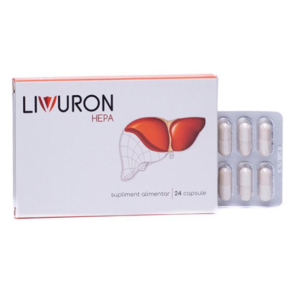 Livuron Hepa Naturpharma, 24 capsule