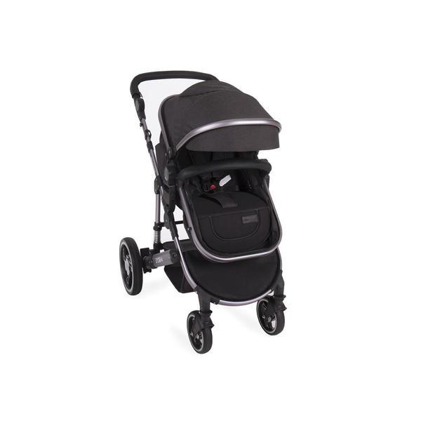 Carucior 3 in 1 cu suspensii Dora Dark Grey