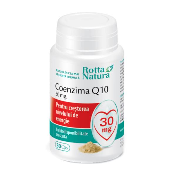 Coenzima Q10 30mg Rotta Natura, 30 capsule