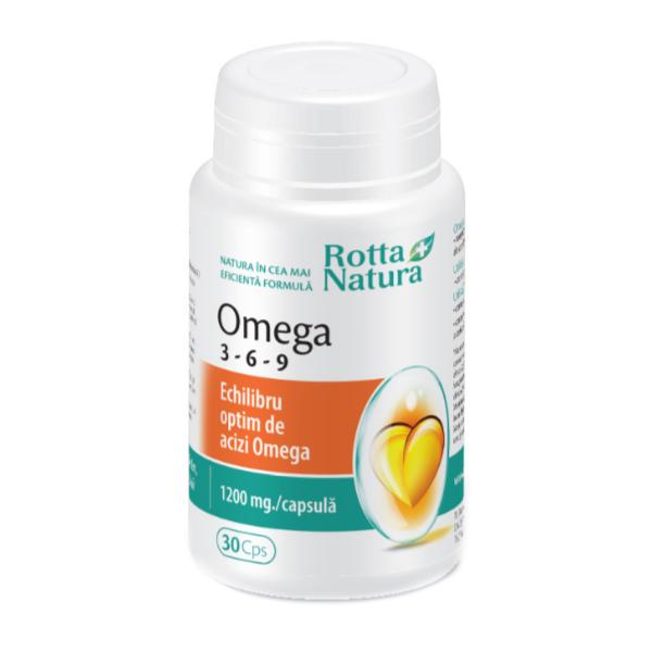 Omega 3-6-9 Rotta Natura, 30 capsule