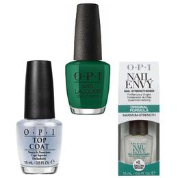 Set - OPI Nail Laquer - NUTCRACKER Envy the Adventure - Lac de Unghii Colorat OPI, Baza OPI, Top OPI