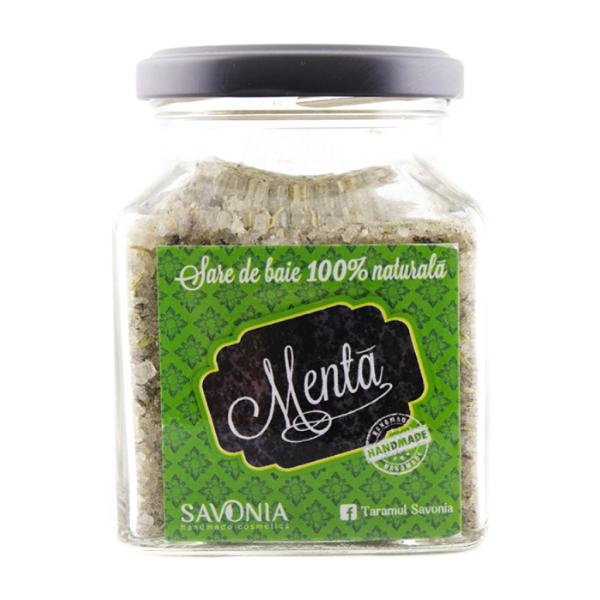 Sare de Baie cu Menta Savonia, 350g