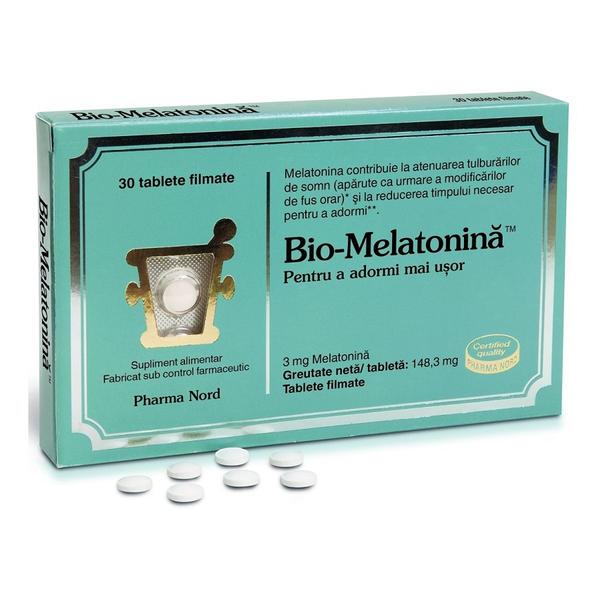 Bio-Melatonina 3 mg Pharma Nord, 30 comprimate
