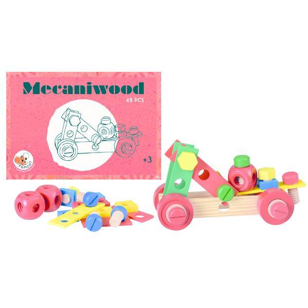 Mecaniwood Egmont, set 48 piese