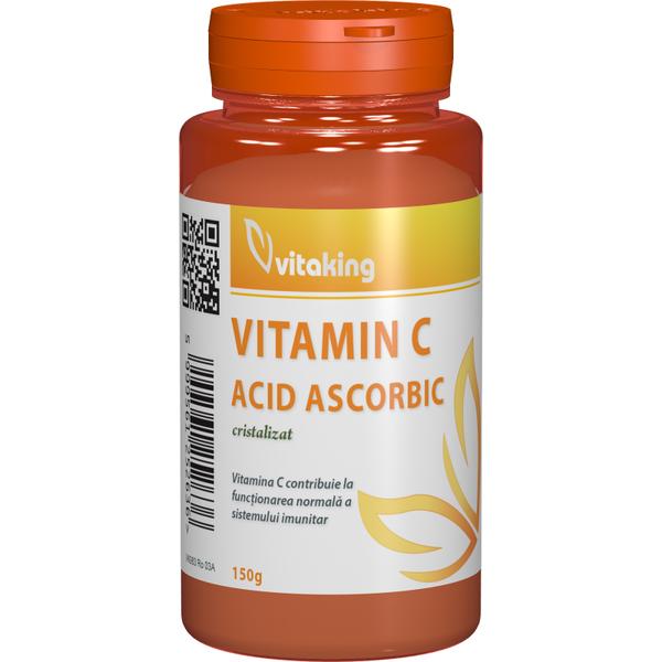 Vitamina C (Acid Ascorbic) Vitaking, 150 g