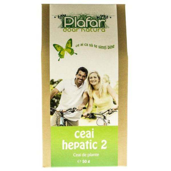 Ceai Hepatic 2 Plafar, 50g