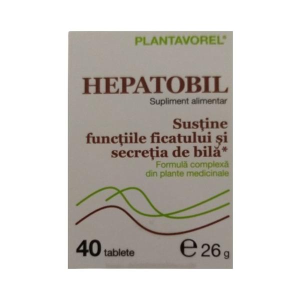 Hepatobil Plantavorel, 40 tablete