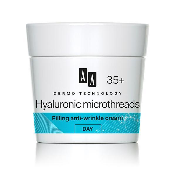 Crema de zi antirid AA Hyaluronic microthreads 35 Oceanic, 45 ml
