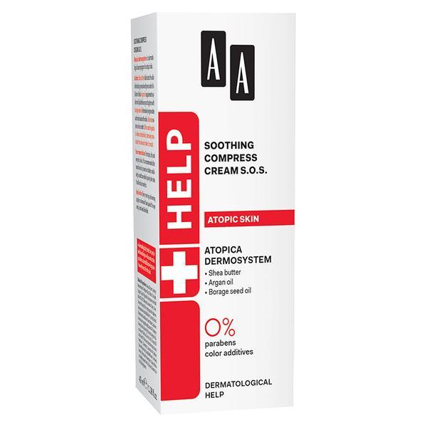 Crema calmanta pentru piele sensibila atopica AA Help, Oceanic, 40 ml