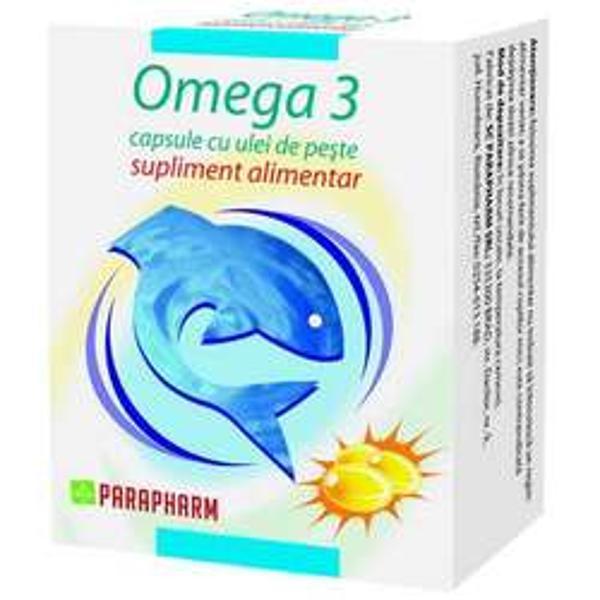 Omega 3 Ulei de Peste Quantum Pharm, 90 capsule