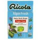 Dropsuri Alpine Fresh fara Zahar Ricola, 40g