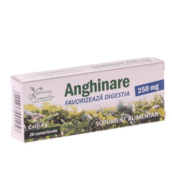 klacid 250 mg/5 ml pret Anghinare 250 mg Remedia, 20 comprimate