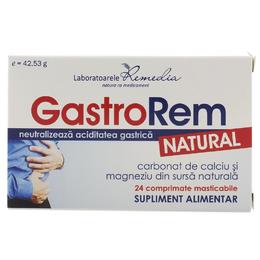 Gastrorem Remedia, 24 comprimate