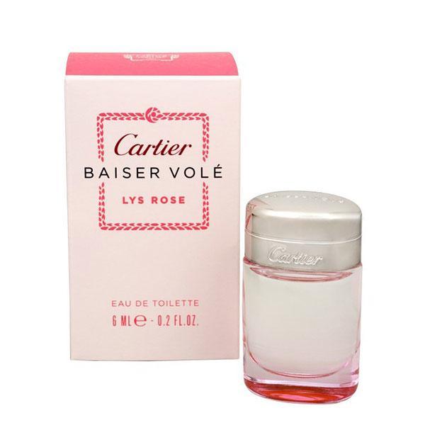 Apă de toaletă pentru femei Cartier Baiser Vole Lys Rose 6ml