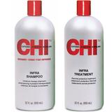 Pachet Hidratant CHI Farouk Infra - Sampon 950 ml + Tratament 950 ml