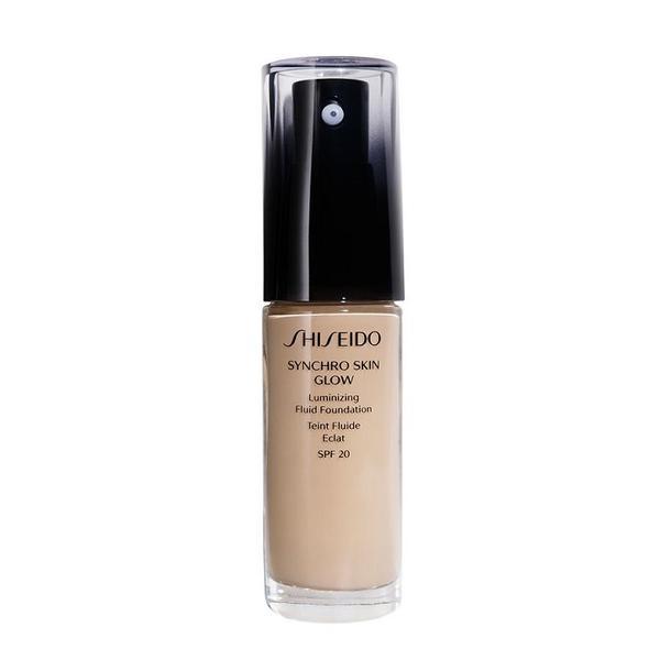 Fond de ten iluminator Shiseido Synchro Skin Glow 2 Golden 30ml