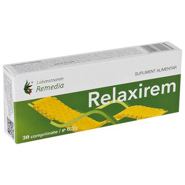 Relaxirem Remedia 30 comprimate