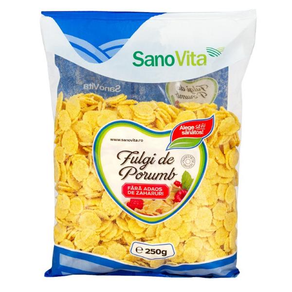 Fulgi de Porumb fara Zahar Sano Vita, 250g