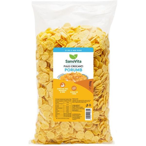 Fulgi de Porumb Crocant Sano Vita, 250 g