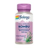 Supliment Alimentar - Vital Extracts Kombu with Fucoxanthin & Fucoidans 200 mg Solaray, Secom, 30 capsule