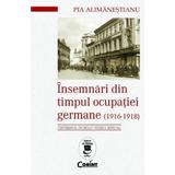 Insemnari din timpul ocupatiei Germane (1916-1918) - Pia Alimanestianu, editura Corint