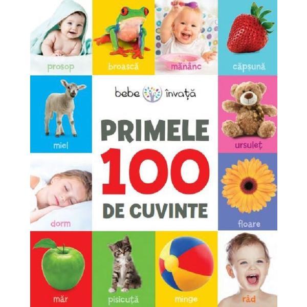 Primele 100 de cuvinte. bebe invata, editura Litera