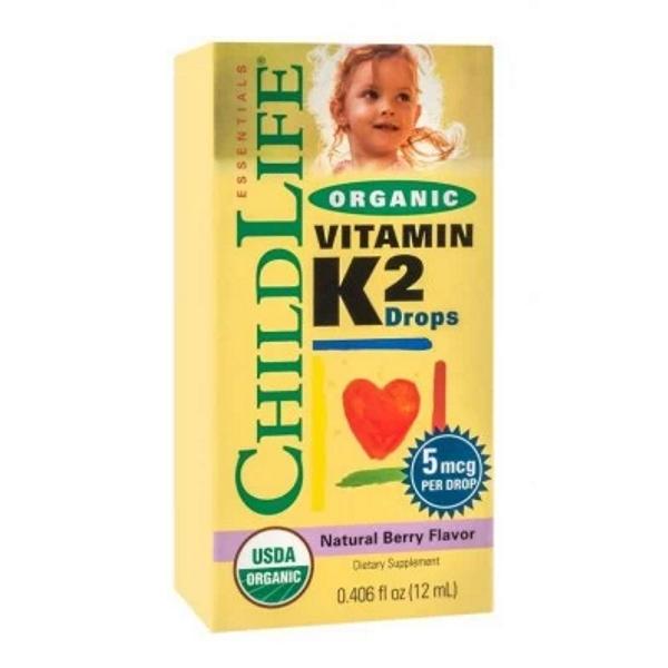 Organic Vitamin K2 Secom, 12 ml