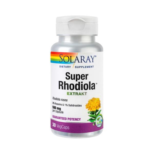 Super Rhodiola Extract 500 mg Secom, 30 capsule
