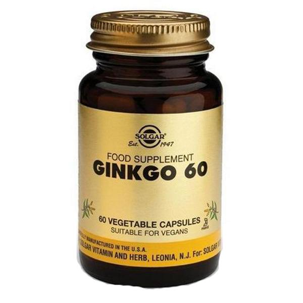 Ginkgo Biloba Solgar, 60 capsule