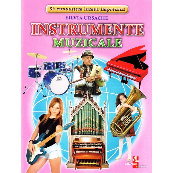 Instrumente muzicale - Cartonase - Silvia Ursache, editura Silvius Libris