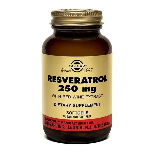 Resveratrol 250 mg Solgar, 30 capsule