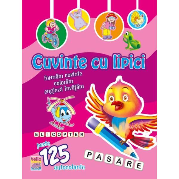 Cuvinte cu lipici Pasare, editura Anteea