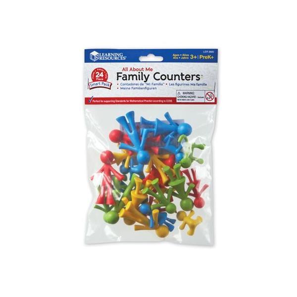 Set 24 de figurine - Familia mea - Learning Resources