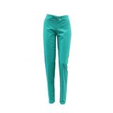 Pantaloni medicali, dama, cu elastic si doua buzunare, verzi, XL INTL