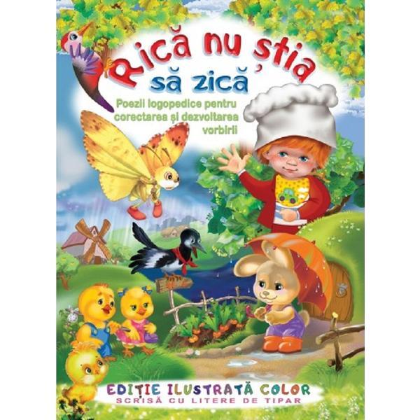 Rica nu stia sa zica, editura Regis