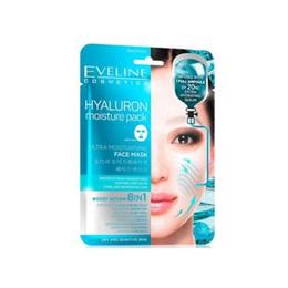 Masca de fata, Eveline Cosmetics, Hyaluron 8in1, Ultra-moisturising, 20 ml
