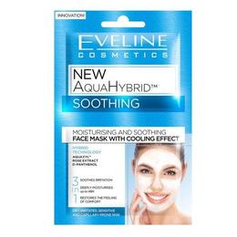 Masca de fata, Eveline Cosmetics, New Aqua Hybrid, Hidratare si Catifelare cu efect racoritor 3in1, 10 ml