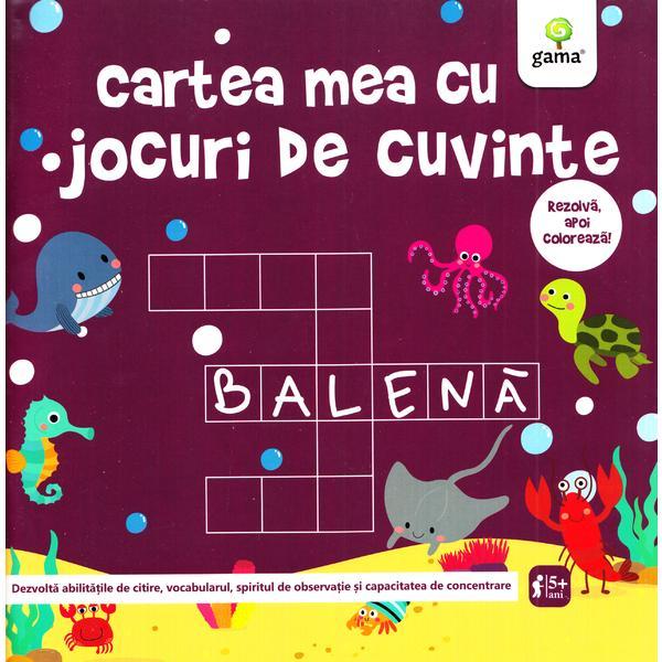 Cartea mea cu jocuri de cuvinte, editura Gama